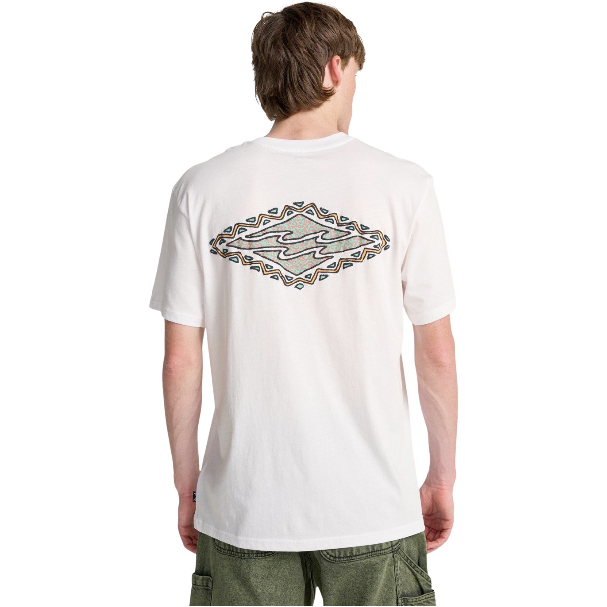 2026 Billabong Unisex Crayon Wave T-Shirt EBYZT00525 - White